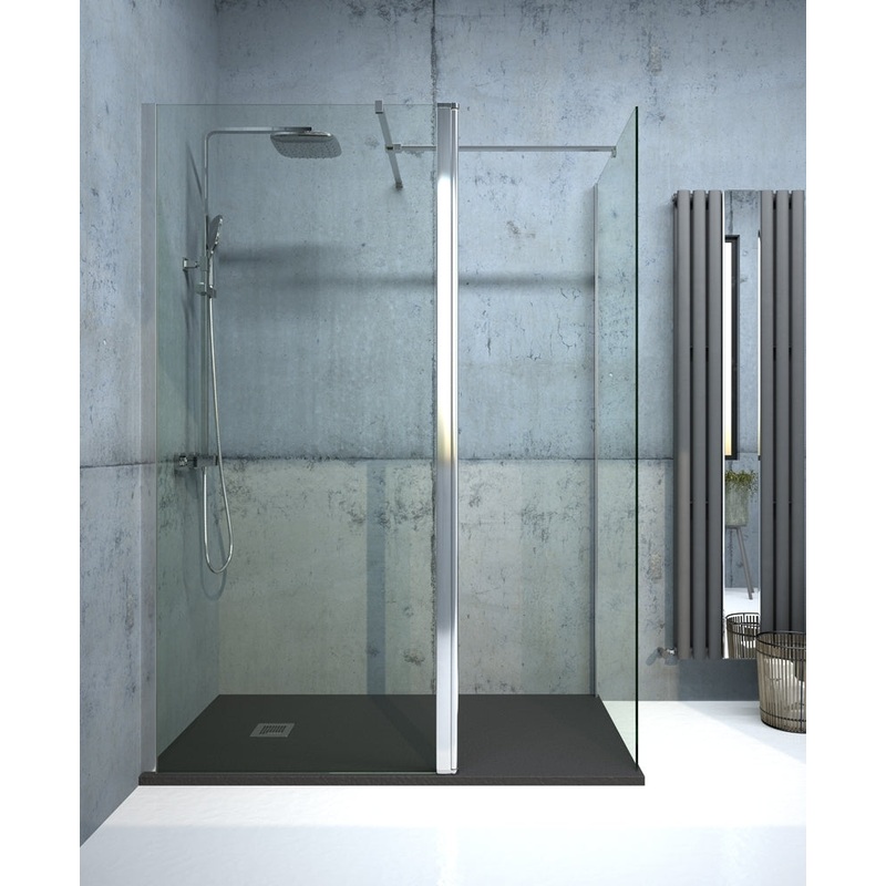 Aspect 1200mm Wetroom Panel – Chrome