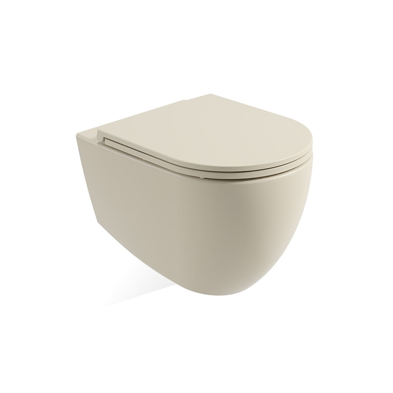 Avanti Wall Hung Rimless WC & Seat – Ivo