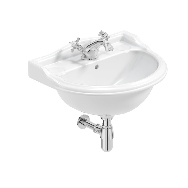 Cambridge 50cm Basin 1TH