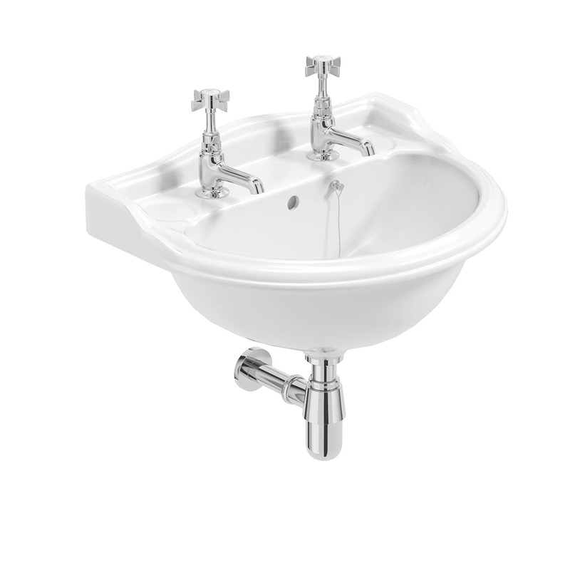 Cambridge 50cm Basin 2TH
