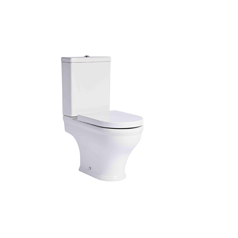 620mm Langford Open Back Close Coupled Pan