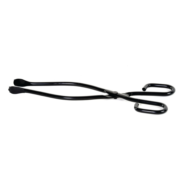 CASTLE LIVING 12.5 BLACK  FIRE TONGS