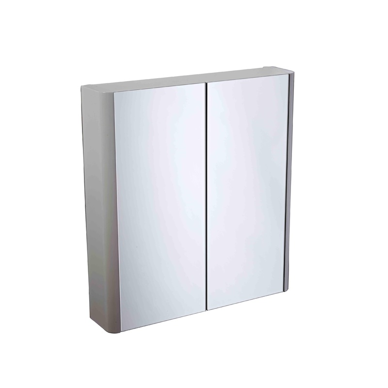 Contour Double Cabinet – Light Grey