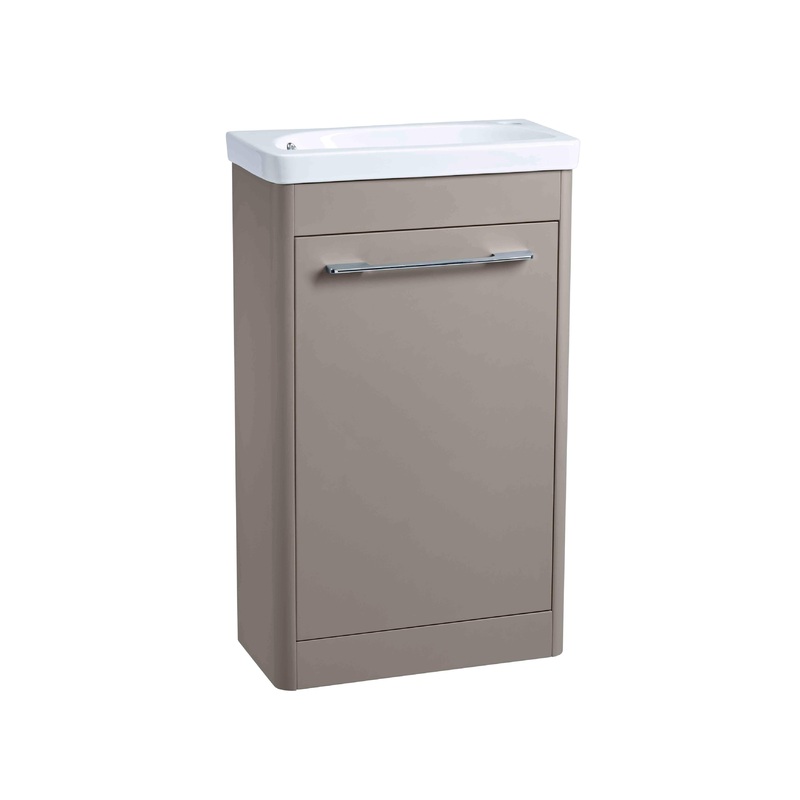 Contour Floor Mounted Cloakroom – Stone Grey