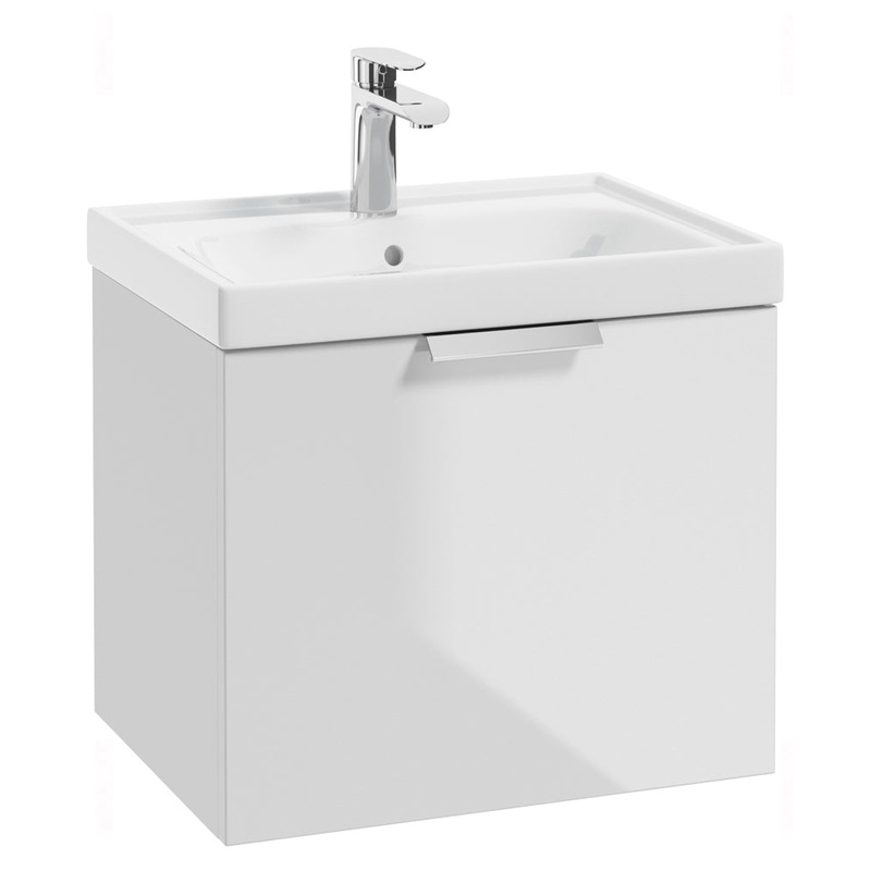 Stockholm Gloss White 50cm Wall Hung Van