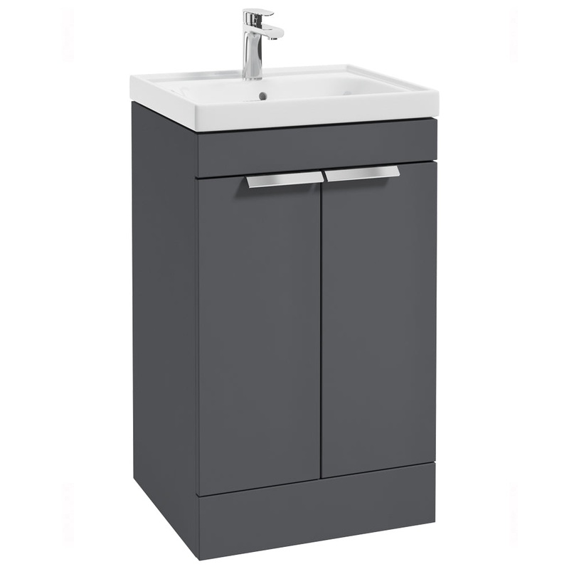 Stockholm Midnight Grey Matt 50cm 2 Door
