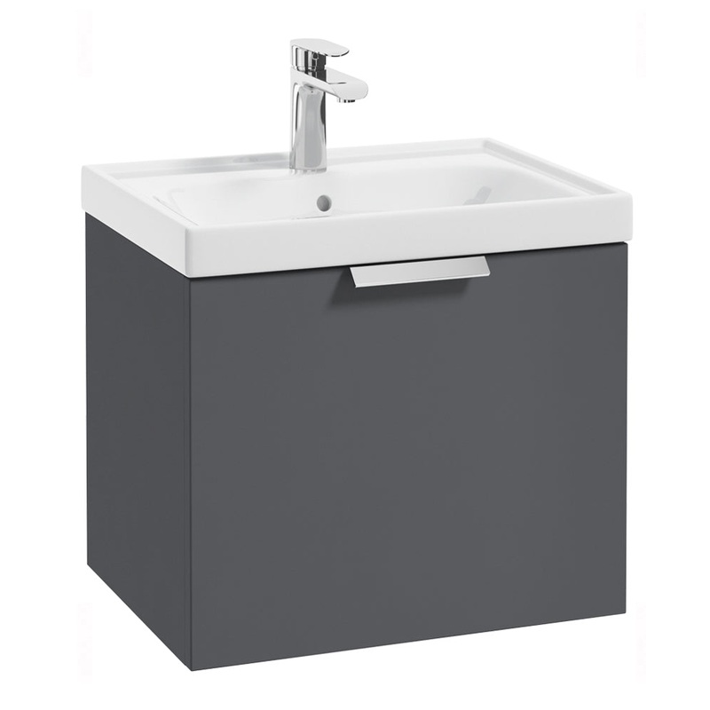 Stockholm Midnight Grey Matt 50cm Wall H