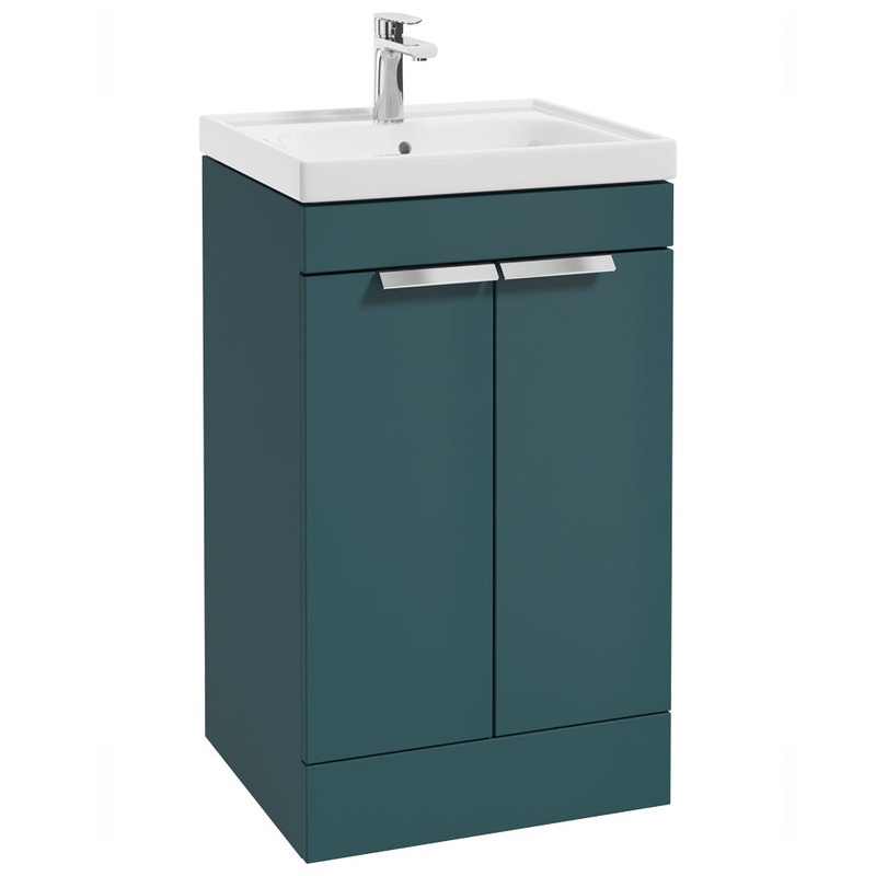 Stockholm Ocean Blue Matt 50cm 2 Door Fl
