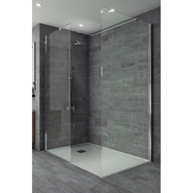 Studio wetroom side panel 800