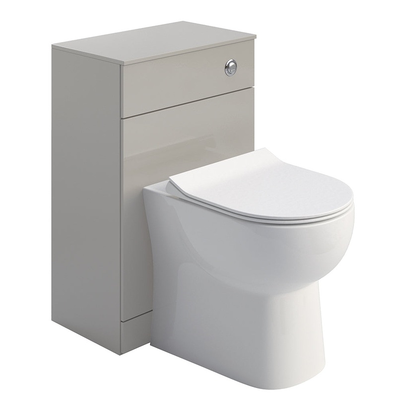 Belmont Gloss Light Grey BTW Unit