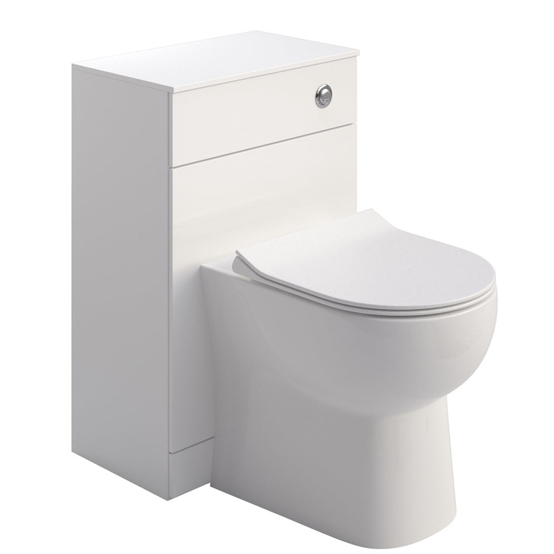 Belmont Gloss White BTW Unit