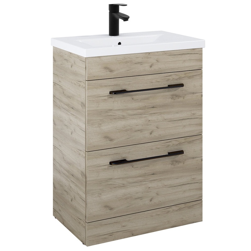 Otto Plus Craft Oak 60cm Floor Standing