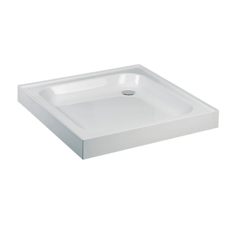 Ultracast 700mm Square Upstand Shower Tr