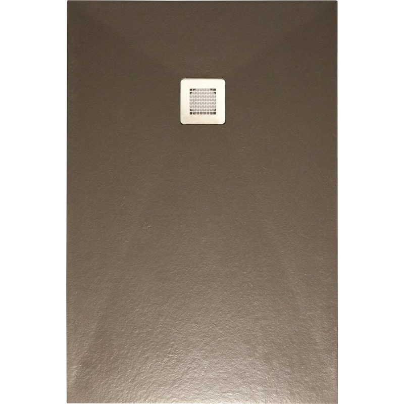 Slate Taupe 1600x800mm Rectangular Showe