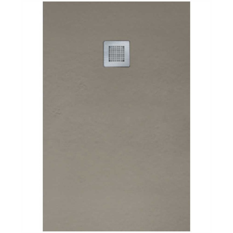 Slate Taupe 1800x700mm Rectangular Showe