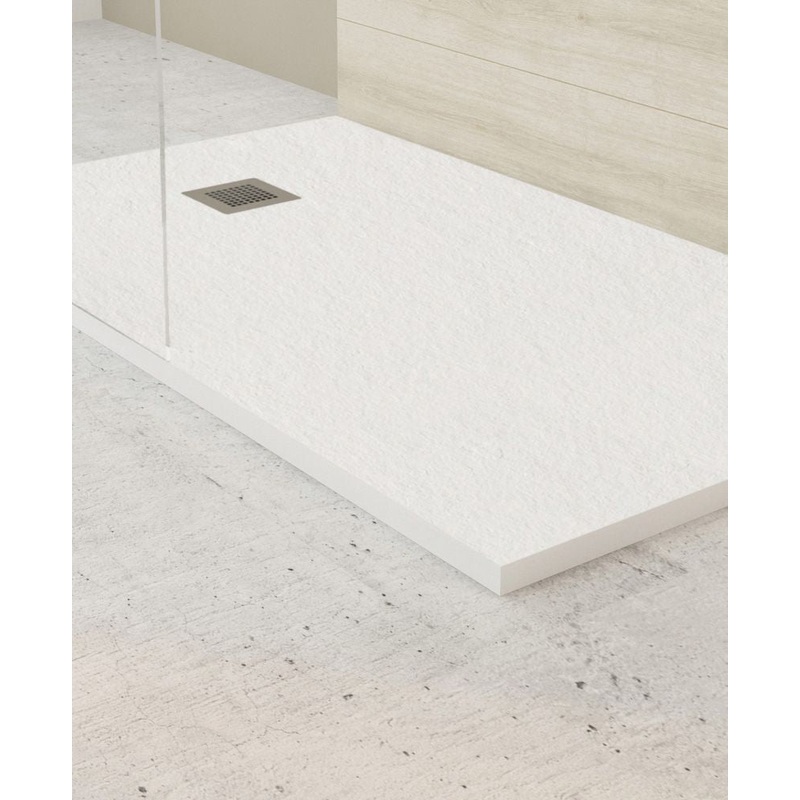 Slate White 1500x900mm Rectangular Showe