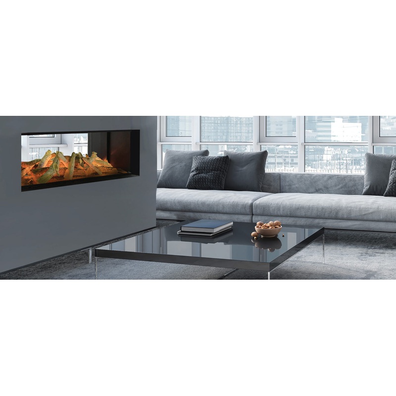 100 Evonic Halo Double Sided 1030 Tunnel Built In Electric fire