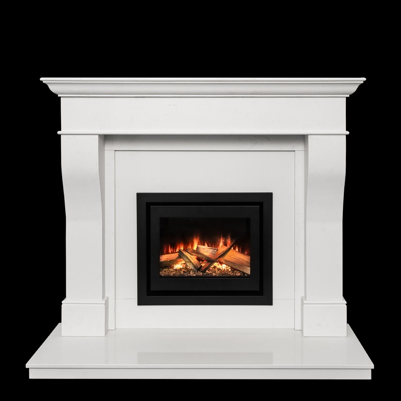 60 PLAZA HONED NAPLES WHITE SURROUND