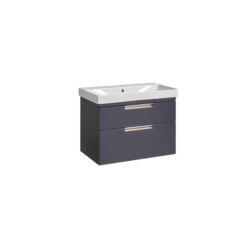 700mm Platform Double Drawer Wall Mounted – M