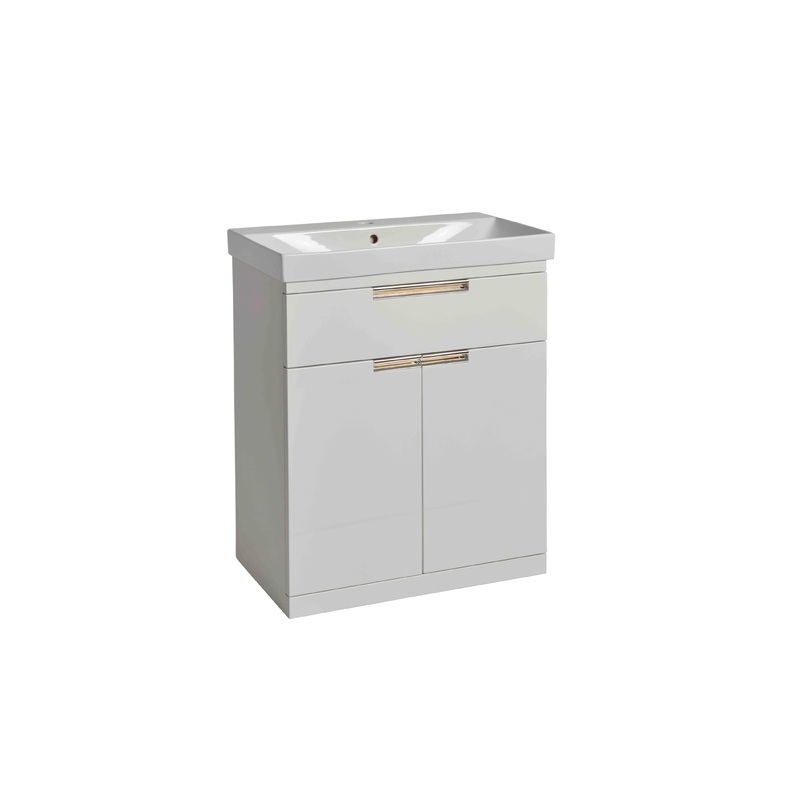 700mm Platform Floor Mounted – Light Grey