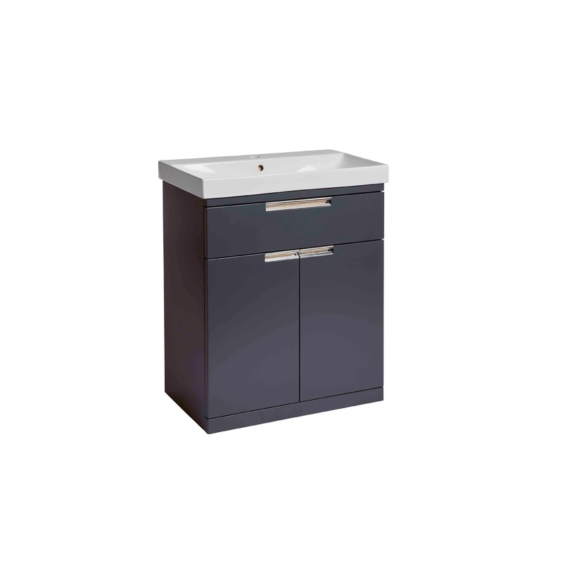 700mm Platform Floor Mounted – Midnight Grey