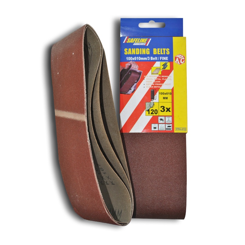 BELT PKT(3) 100x610mm GRIT 120