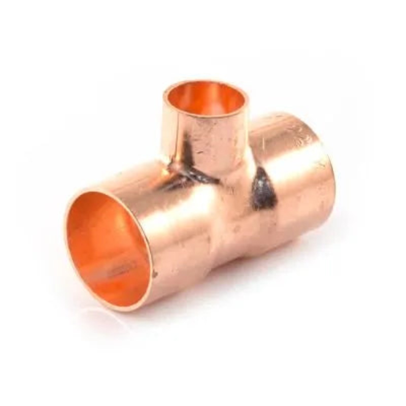 Copper Endfeed Unequal Tee|22mm x 15mm x 15mm (15mm branch)|28mm x 15mm x 15mm (15mm branch)|28mm x 22mm x 22mm (22mm branch)|28mm x 15mm x 22mm (22mm branch)|28mm x 22mm x 15mm (15mm branch)|35mm x 28mm x 15mm (15mm branch)|35mm x 28mm x 22mm (22mm branc