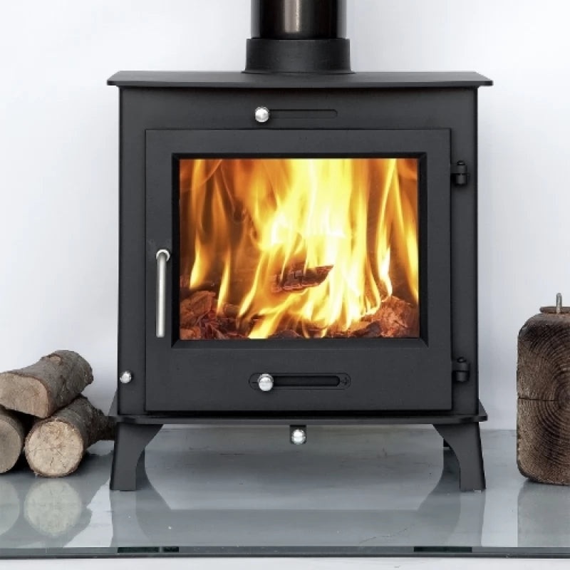 Ecosy+ Ottawa 12kw Clean Burn BOILER Multi-Fuel Woodburning Stove