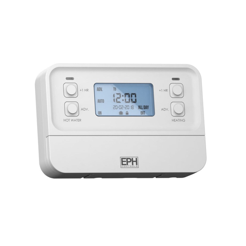 EPH 2 Zone Programmer, 7 Day, 5/2 Day or 24 Hour A27-HW