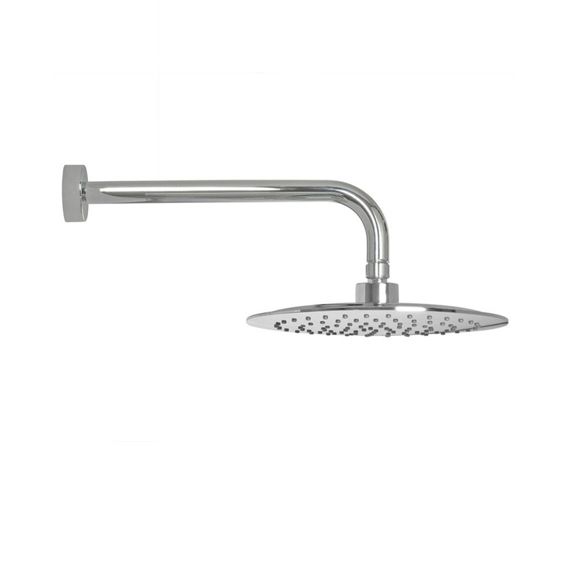 Ria 230 Chrome shower head&300 wall show