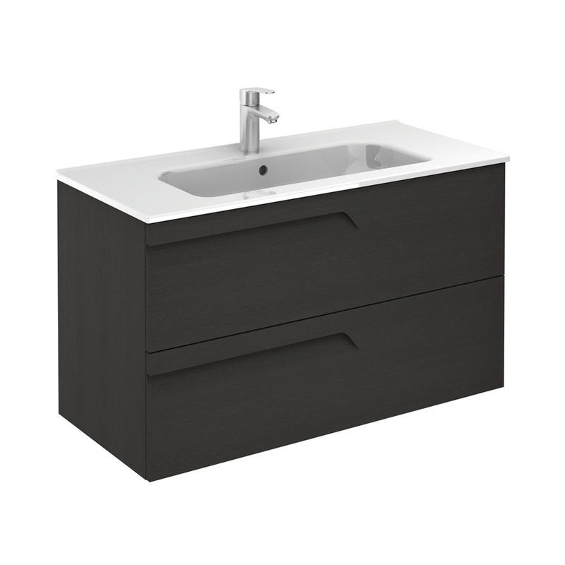 Brava Nature Grey 100 Vanity Unit & Slim