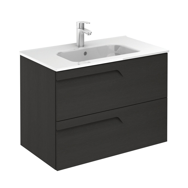 Brava Nature Grey 80 Vanity Unit & Slim