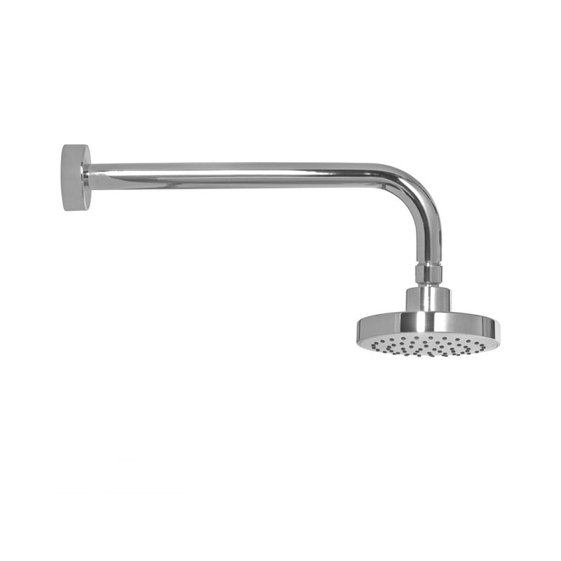 Riva 120 Chrome shower head&300 wall sho