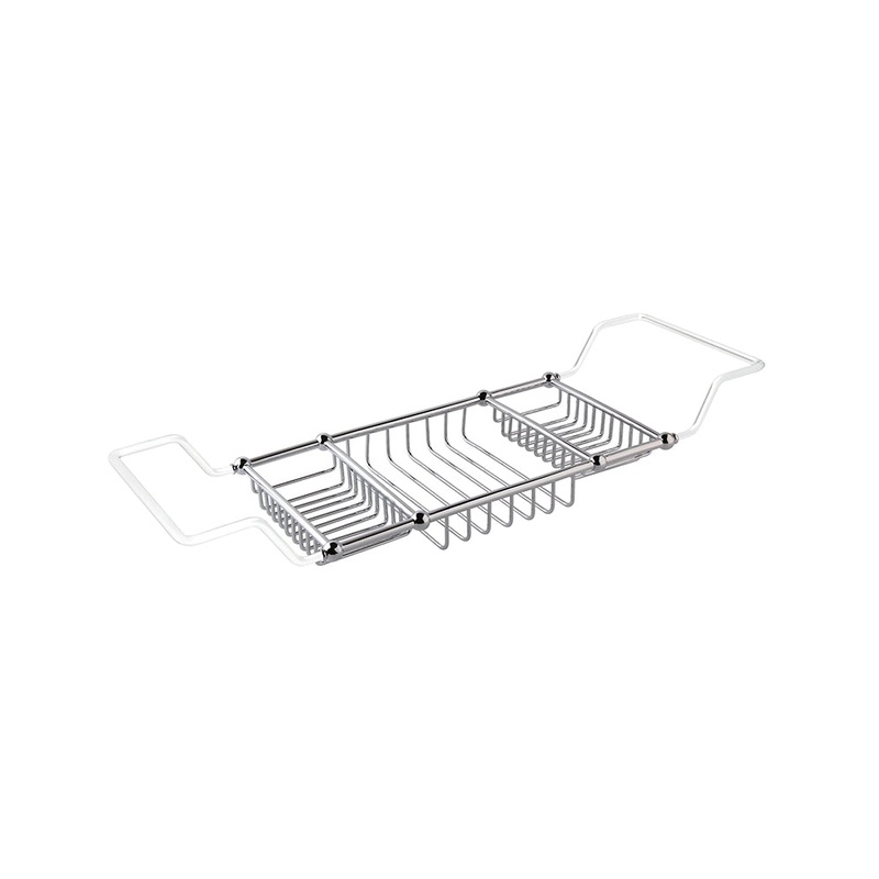 Stockton Bath Rack 50x210x640-820mm Chro