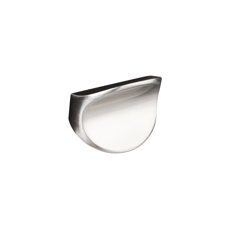 Corvus Knob Brushed Steel