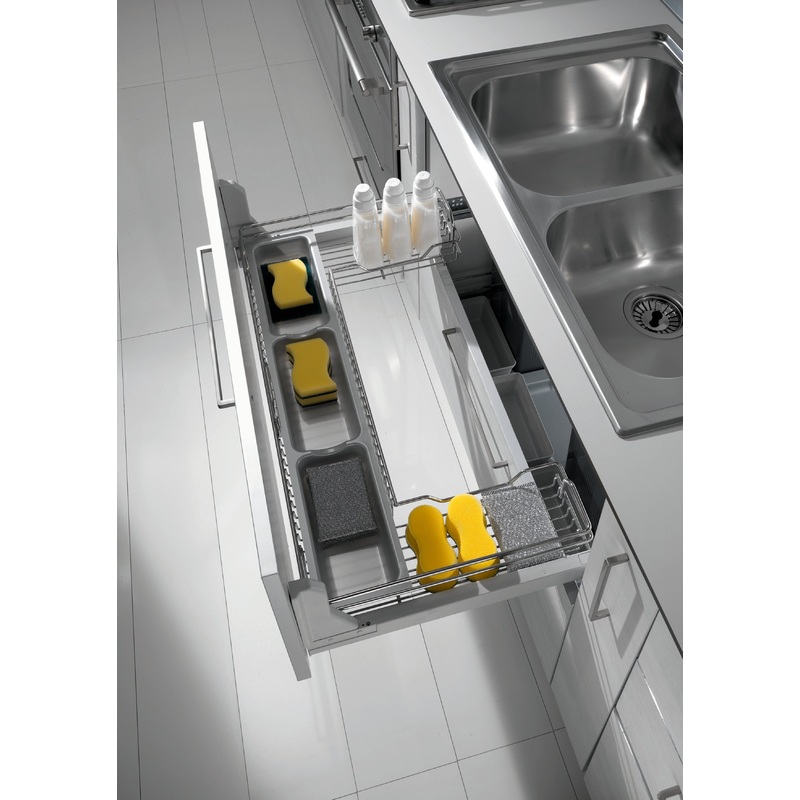 Dynamic Under Sink Pull Out 1000mm (Chrome)