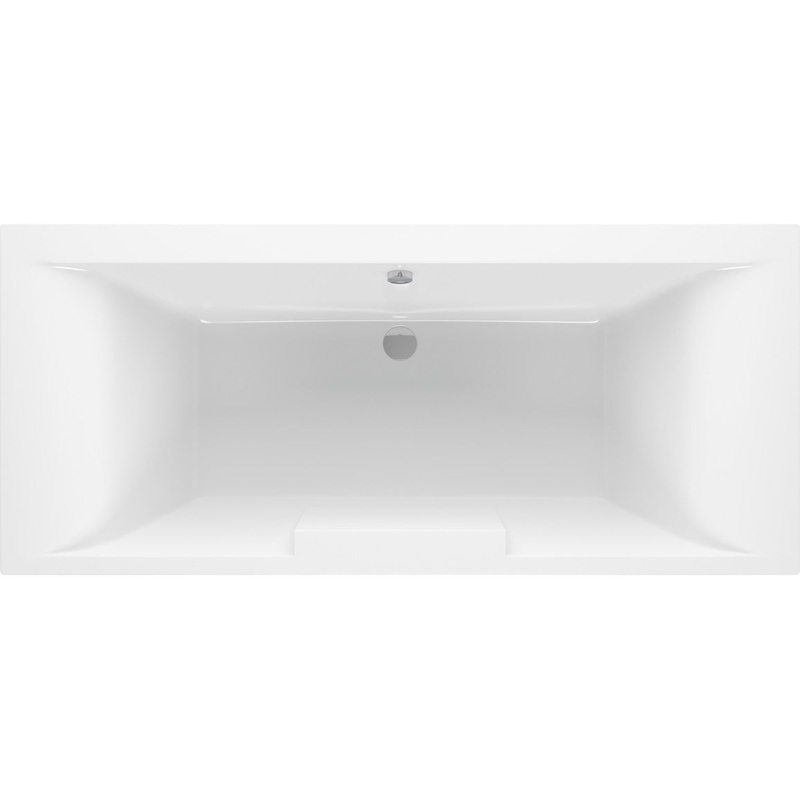 Manresa Deluxe Square Double End 1700x750x550mm 0TH Bath w/Legs