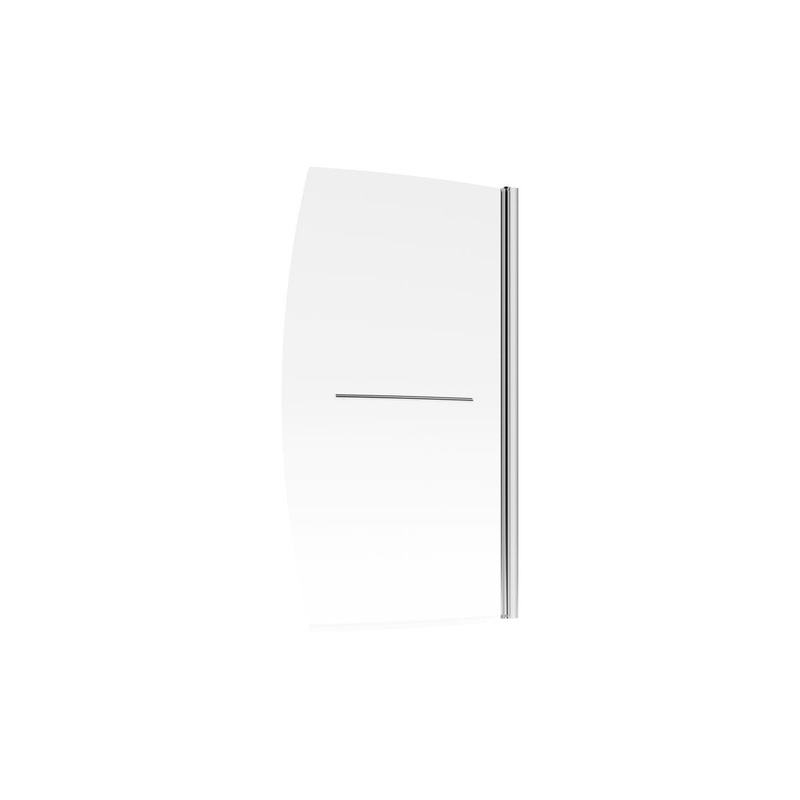 Space Saver Bath Screen – Chrome