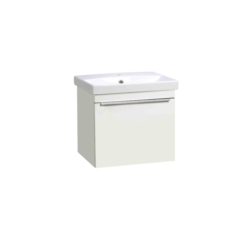 500mm Type 1 Drawer Wall Mounted Unit – White