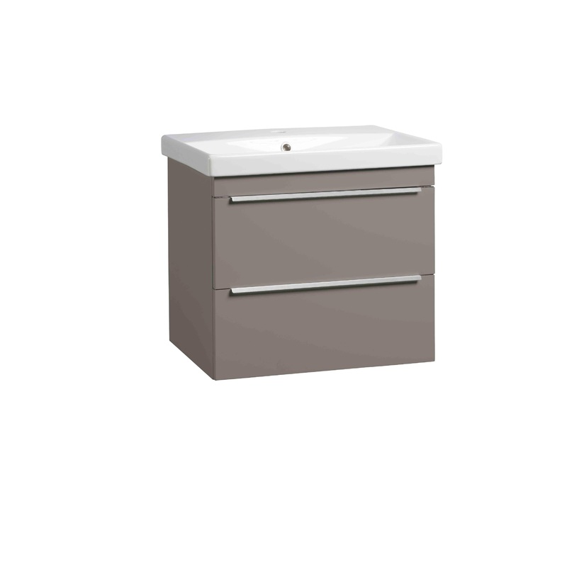 600mm Type 2 Drawer Wall Mounted Unit – Stone