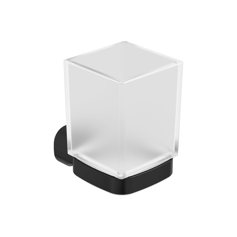 Arcana Black Toothbrush Holder