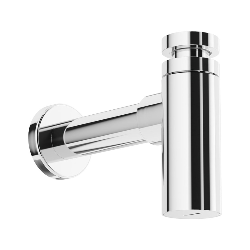 Sync Brass Minimalist Bottle Trap Chrome