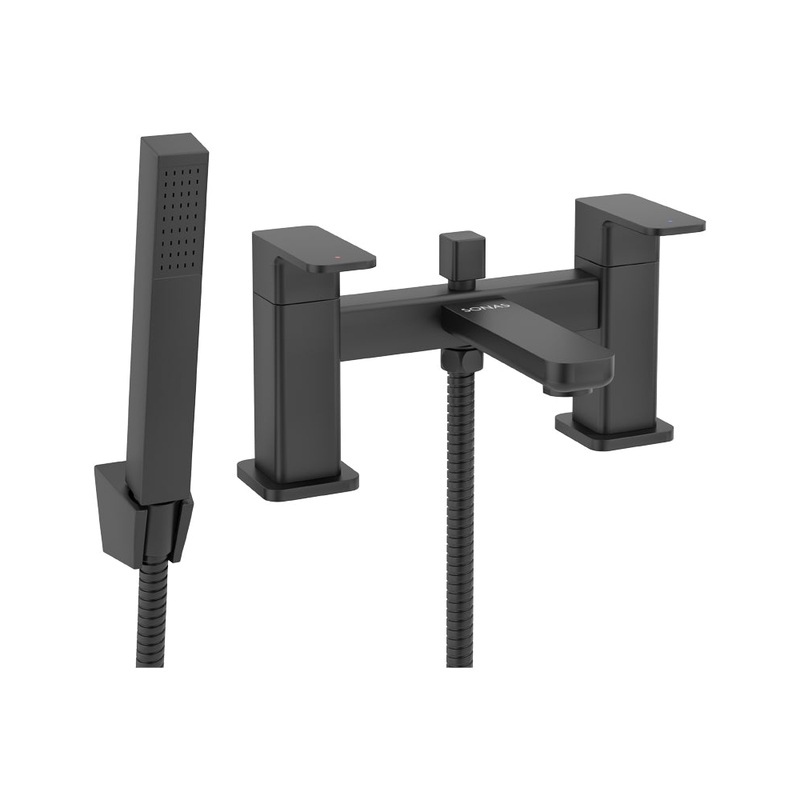 Contour Bath Shower Mixer Matt Black