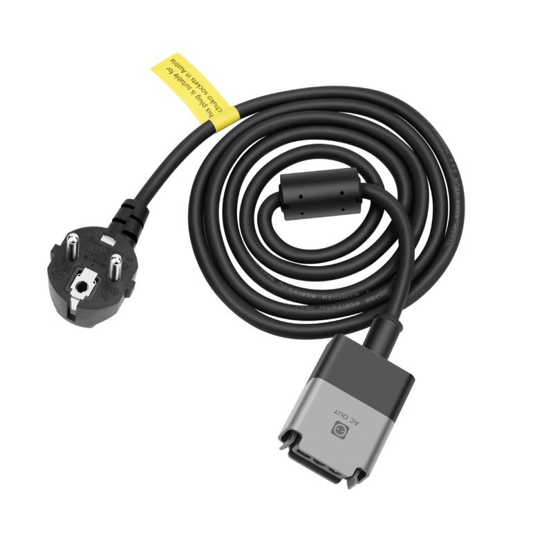 EcoFlow BKW-AC Cable|0% VAT (Only Germany)|Incl. VAT|3m|5m|15m