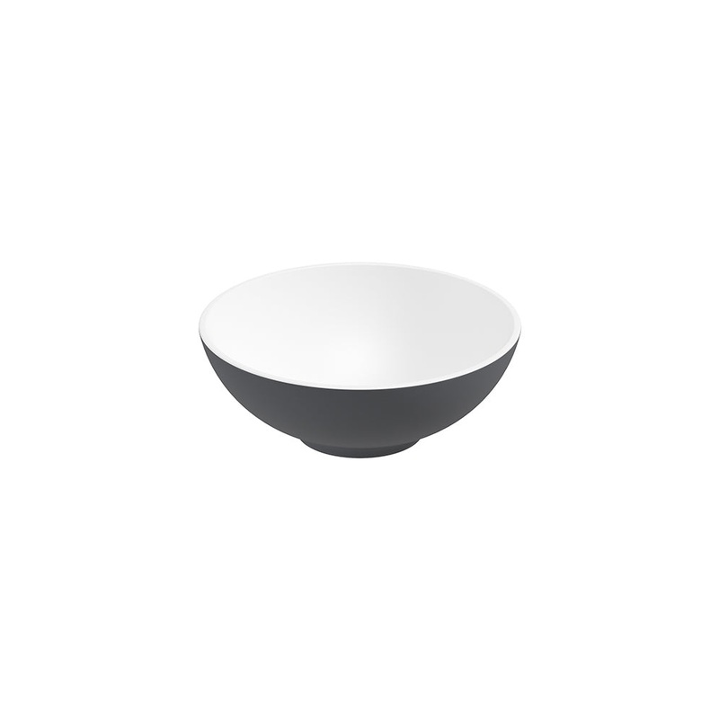 Skal Round Wash Basin 400×150 White – Mi