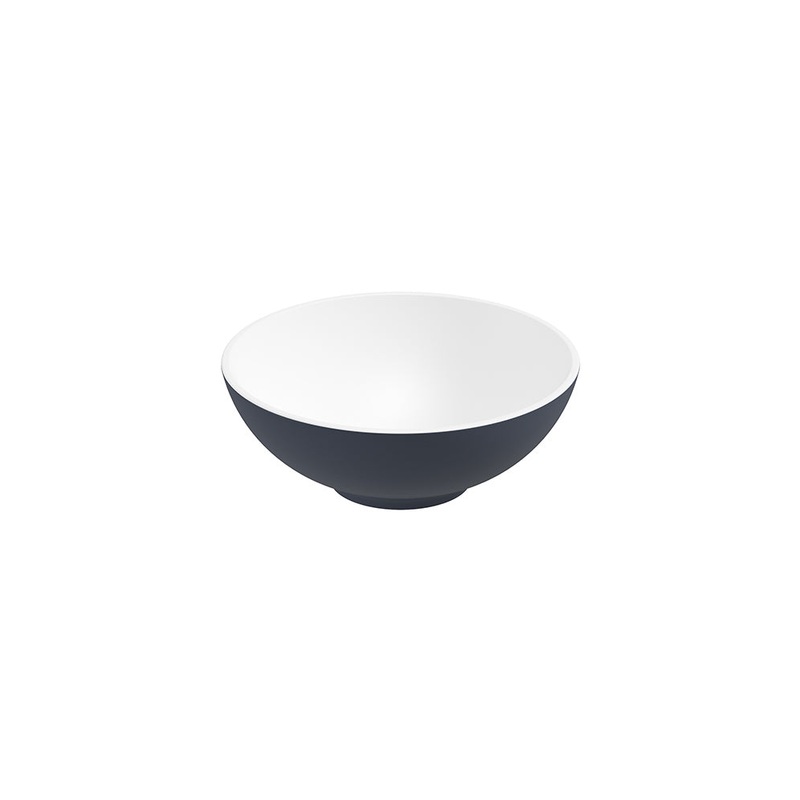 Skal Round Wash Basin 400×150 White – Ni