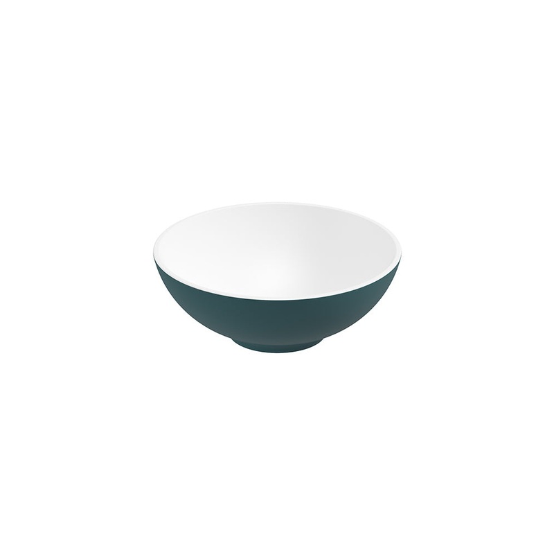 Skal Round Wash Basin 400×150 White – Oc
