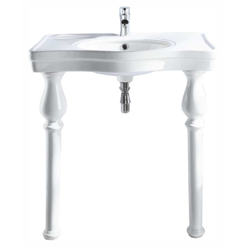 108cm Console Basin & Legs