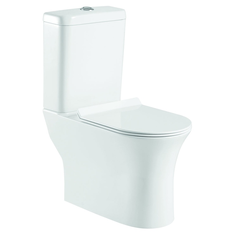 Amanda Close Coupled Rimless WC-Slim Sof