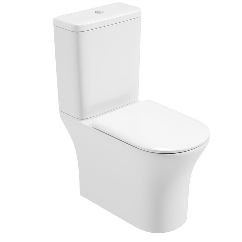 Amanda Close Coupled Rimless WC-Soft Clo